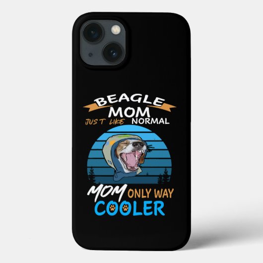 39 Beagle Mom Cooler Case-Mate iPhone Case (Achterkant)