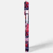 #39 Bloemen patroon Case-Mate iPhone Case (Achterkant / Links)