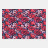 #39 Bloemen patroon Inpakpapier Vel (Voorkant 3)