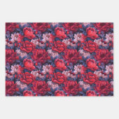 #39 Bloemen patroon Inpakpapier Vel (Voorkant)