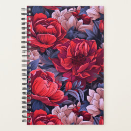 #39 Bloemen patroon Planner