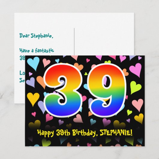 39 BRIEFKAART (Voorkant / Achterkant)