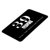 39 Desings magneet bumper sticker (Linkerzijde)