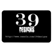 39 Desings magneet bumper sticker (Horizontaal)