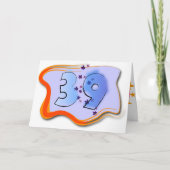 39 en het houden van de verjaardag Kaart (Voorkant)