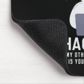 39.Ethische hacker Deze computer is uw kompas Muismat (Hoek)