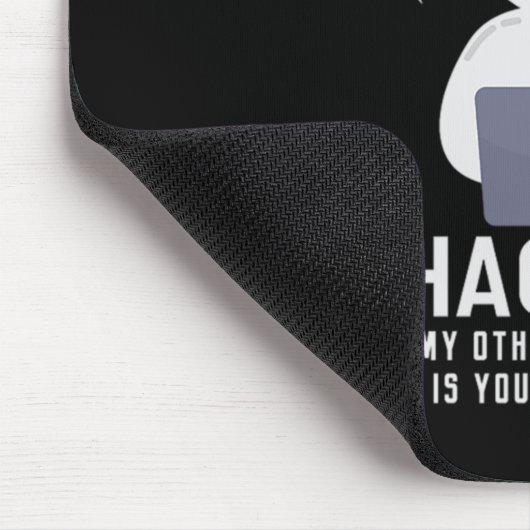 39.Ethische hacker Deze computer is uw kompas Muismat (Hoek)