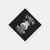 39.Ethische hacker Deze computer is uw kompas Servet (Hoek)