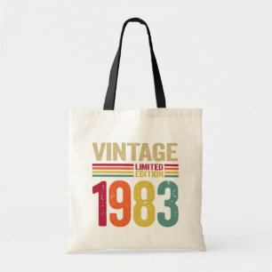39 jaar oud cadeau 1983 39th Birthday Tote Bag