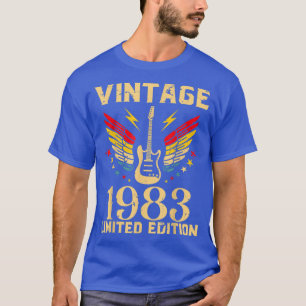 39 jaar oude gitarist 39th t-shirt
