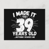 39 Jaar Oude Sarcastische Meme Leuk 39e Verjaardag Briefkaart (Voorkant)