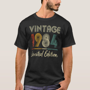 39 jaar oude Vintage 1984 39e verjaardag 2 T-shirt
