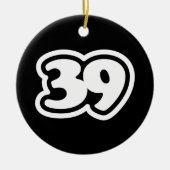 39 Japans Slang Sankyu Keramisch Ornament (Voorkant)