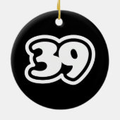 39 Japans Slang Sankyu Keramisch Ornament (Achterkant)