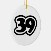 39 Japans Slang Sankyu Keramisch Ornament (Rechts)