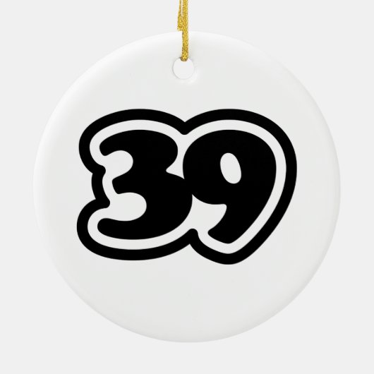 39 Japans Slang Sankyu Keramisch Ornament (Achterkant)