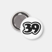 39 Japans Slang Sankyu Magneet (Voorkant / Achterkant)