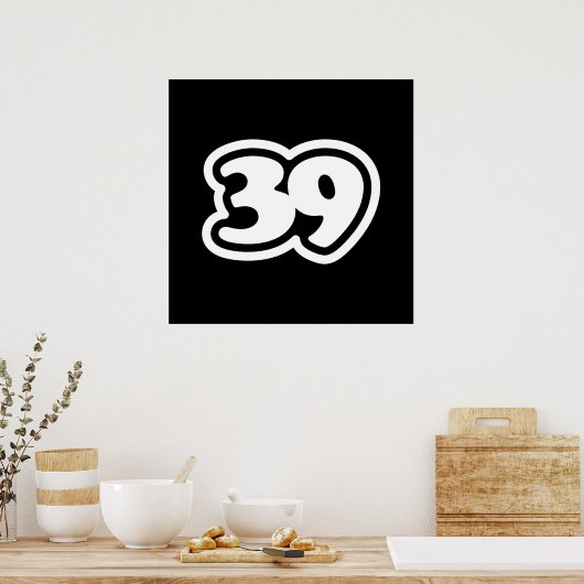 39 Japans Slang Sankyu Poster (Keuken)