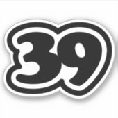 39 Japans Slang Sankyu Sticker (Voorkant)