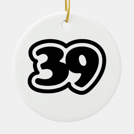 39 Japanse Slang Sankyu Keramisch Ornament (Voorkant)