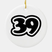 39 Japanse Slang Sankyu Keramisch Ornament (Achterkant)
