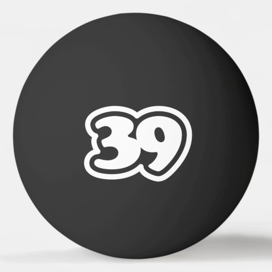 39 Japanse Slang Sankyu Ping Pong Bal Pingpongbal (Voorkant)