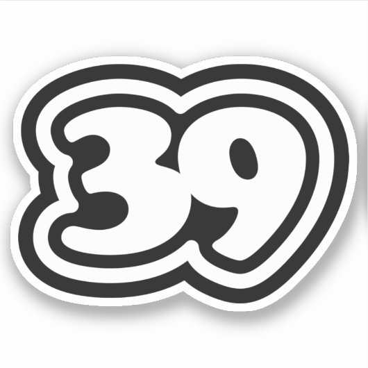 39 Japanse Slang Sankyu Sticker (Voorkant)