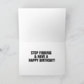 39 NOGMAALS? FUNNY OVER DE HILL BIRTHDAY CARDS KAART (Binnen)