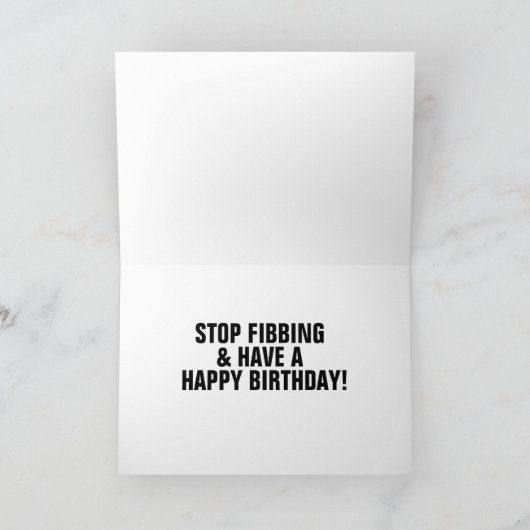 39 NOGMAALS? FUNNY OVER DE HILL BIRTHDAY CARDS KAART (Binnen)