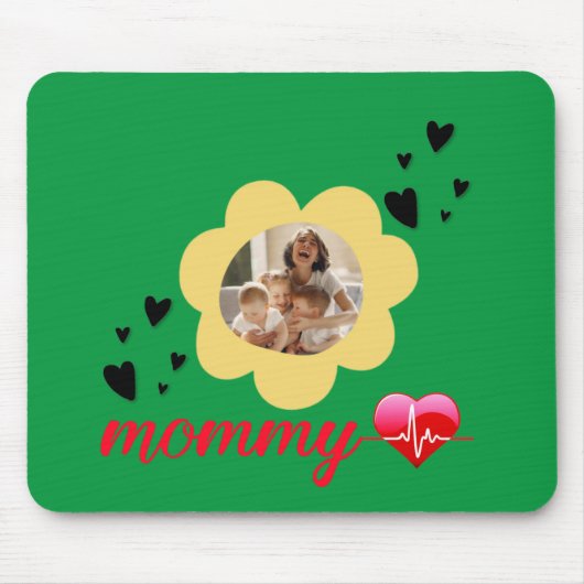 39.Proud mama, moederdag, mama, mama, thuiscadeaut Muismat (Voorkant)