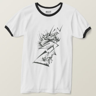 39 Zwart Witte Abstract Tribale Tatoeage Kunst T-shirt