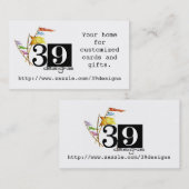 39design visitekaartjes (Voorkant / Achterkant)