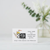 39design visitekaartjes (Staand voorkant)