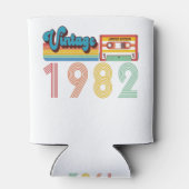 39e  geboortedag Retro 1982 Cassettebandje Blikjeskoeler (Achterkant)