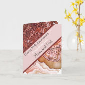 39e Jubileum Agate Kaart (Gele Bloem)