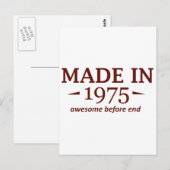 39e trouwdag briefkaart (Voorkant / Achterkant)