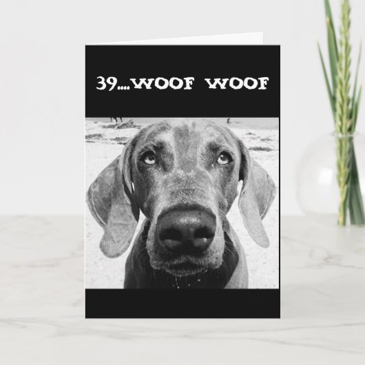 **39e TWEEDE DAG IS NIET ZO SLECHT** Kaart (Voorkant)