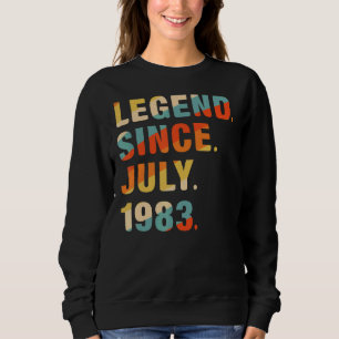 39e verjaardag 39 jaar oude leggende sinds juli 19 trui