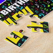 39e verjaardag — Fun, Colorful Music Symbols & "39 Legpuzzel (Zijkant)