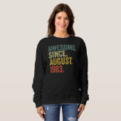 39e verjaardag Geweldige sinds augustus 1983 39 ja Trui (Voorkant volledig)