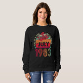  39e verjaardag Geweldige sinds juli 1983 Trui (Voorkant volledig)
