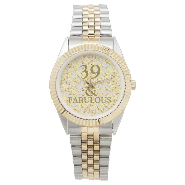 39e verjaardag horloge (Voorkant)
