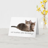 39e verjaardag kaart (Gele Bloem)