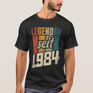 39e verjaardag Man Vrouw 39 jaar 1984 Decoratief T-shirt
