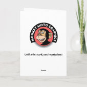 39e verjaardag van de man kaart (Achterkant)