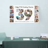 39e verpartij Cijfer 39 fotocollage Spandoek (Beurs)