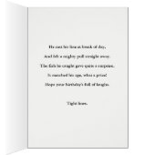 39th Birthday Fisherman  (Binnen (Rechts))