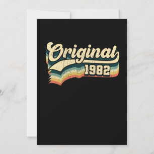 39th Birthday Gift Original Men Women Born In 1982 Kaart