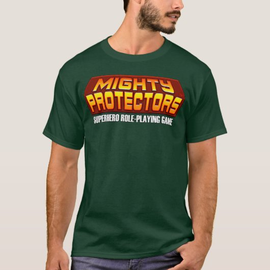 3.0 / Mighty Protectors RPG Logo T-shirt (Voorkant)