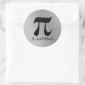 3.1459265 Pi wiskundig constante Ronde Sticker (Tas)